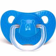 Suavinex 3300798 Meaningful Life Evolution Silikon Ortodontik Emzik 6-18 Ay - Koyu Mavi