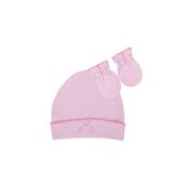 Sevi Bebe Şapka Eldiven Takım - Pembe