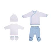 Sevi Bebe Prematüre 5li Zıbın Seti - Mavi