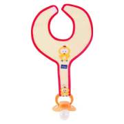 Sevi Bebe Emzik Tutuculu Önlük - Sarı