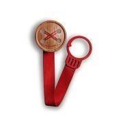 Suavinex Button Kumaş Emzik Bandı - Kırmızı (302305)