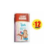 İpek Hidrofil Maxi Bebek Pedi 12x75 Adet