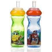 Nuby Sportif Pipetli Bardak Yeşi Mavi