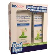 Biobaby Kuru ve Atopik Ciltler İçin Şampuan 300 ml + Krem 100 ml