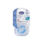 Chicco Physio Compact Silikon Tekli Emzik 0-6 Ay - Erkek