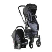 Babyhope BH-3020 Storm Travel Puset - Siyah-Füme