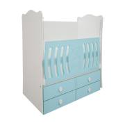 Babyhope 720-52 Maya Dört Çekmeceli Beşik 70x130 - Mavi