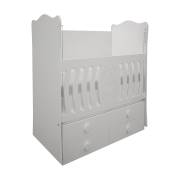 Babyhope 720-55 Maya Dört Çekmeceli Beşik 70x130 - Beyaz