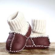 Pialetti Baby Ayşecik Bebe 6-12 Ay Lastikli Patik Bordo - 20 Numara