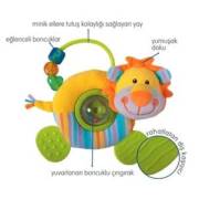 Bondigo Diş kaşıyıcı ve yaylı çıngırak aslan