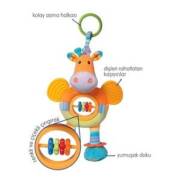 Bondigo Diş kaşıyıcı ve boncuklu çıngırak zürafa