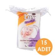 Lüx Kare Bebek Temizleme Pamuk 15x40 Adet