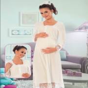 Limissi 1041 Gecelik Beray Model - Ekru / M