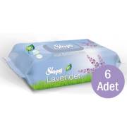 Sleepy Lavanta Islak Mendil 6x90 Adet