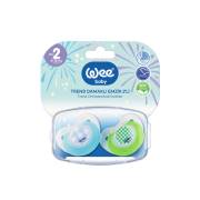 Wee Baby 155 2’li Trend Damaklı Emzik 6-18 Ay No:2