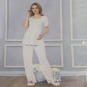Limissi 2091 Pijama Takımı Ekru - M