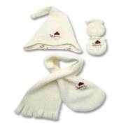 Sevi Bebe Polar eldiven şapka atkı takım