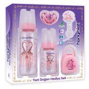 Hanymish Yenidoğan Cam Hediye Seti 5