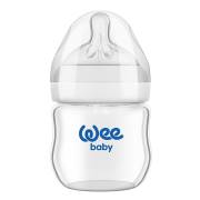 Wee Baby 144 Natural Isıya Dayanıklı Cam Biberon 125 ml/ 0-6 ay