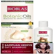 Bioblas Botanic Oils Sarımsaklı Şampuan 360ml +150ml Argan Yağlı Gift Şampuan Set