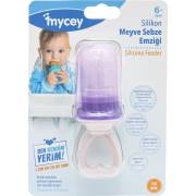 Mycey Silikon Meyve Sebze Emziği - Mor