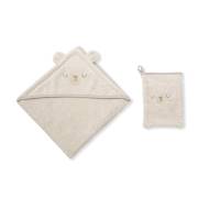 Funna Baby 9760 Üçgen Başlıklı Havlu + Kese - Pyjama