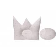 Safemom Kral Tacı Düz Kafa Yastığı - Mavi