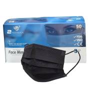Two Tech Medical Burun Telli 3 Katlı 90gr Meltblown Filtreli Yetişkin Maske 50