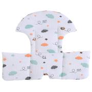 SafeMom Müslin Mama Sandalyesi Minderi- Kuşlar-2 Adet