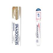 Sensodyne Tam Koruma ve Beyazlatıcı Diş Macunu 50 ml + Diş Fırçası Hediye!