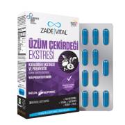 Zade Vital Üzüm Çekirdeği Ekstresi 30 Bitkisel Sert Kapsül