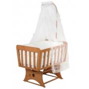 Bebetti 140 Beyzade Tekstil+Beşik Seti Meşe