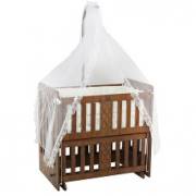 Bebetti 165 Zümrüt Tekstil+Beşik Seti Ceviz