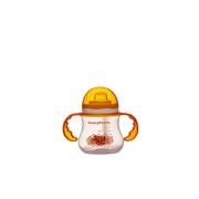 Babytime BT105 Damla Akıtmaz Kulplu Bardak 250 ml - Turuncu