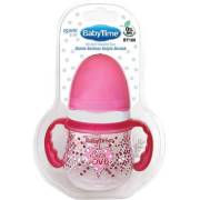 BabyTime BT106 Damla Akıtmaz Kulplu Bardak 150 ml - Pembe