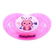 Babytime BT141-2 Silikon Damaklı Akide Gövdeli Emzik No:2 - Pembe