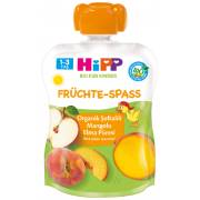 Hipp Organik Şeftalili Mangolu Elma Püresi 90 gr