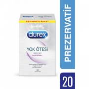 Durex Prezervatif Yok Ötesi Ultra Kaygan 20