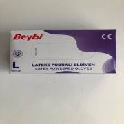 Beybi Lateks Eldiven Pudralı Large 100