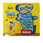 Ocean Balık Yağı Şurubu Portakal Aromalı 150ml (Kral Şakir) Oyun Hamuru Okyanus Hayvanları Seti Hediye