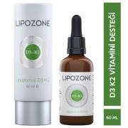 Lipozone Lipozomal D3+K2 Damla 60 ml
