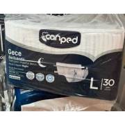 Canped Belbantlı Yetişkin Hasta Bezi Gece Large 30 Adet