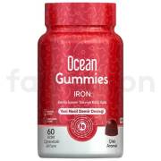 Ocean Gummies İron Demir 60 Çiğnenebilir Jel