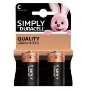 Duracell Sımply C Pil 2