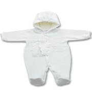 Sevi Bebe Kapşonlu Havlu Tulum