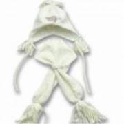 Sevi Bebe Velur Atkı Bere Takım