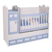 Babyhope 830-42 Beyza Büyüyen Beşik 4 Çekmeceli Mavi