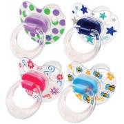 Wee 841 Damaklı Silikon Emzik 0-6 Ay No:1