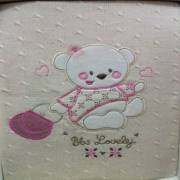 Bebessi Örme Çantalı Ayılı Battaniye 85*85 cm