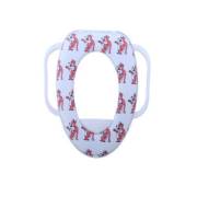 Baby Jem Lüks Klozet Adaptörü - Pembe Sincap